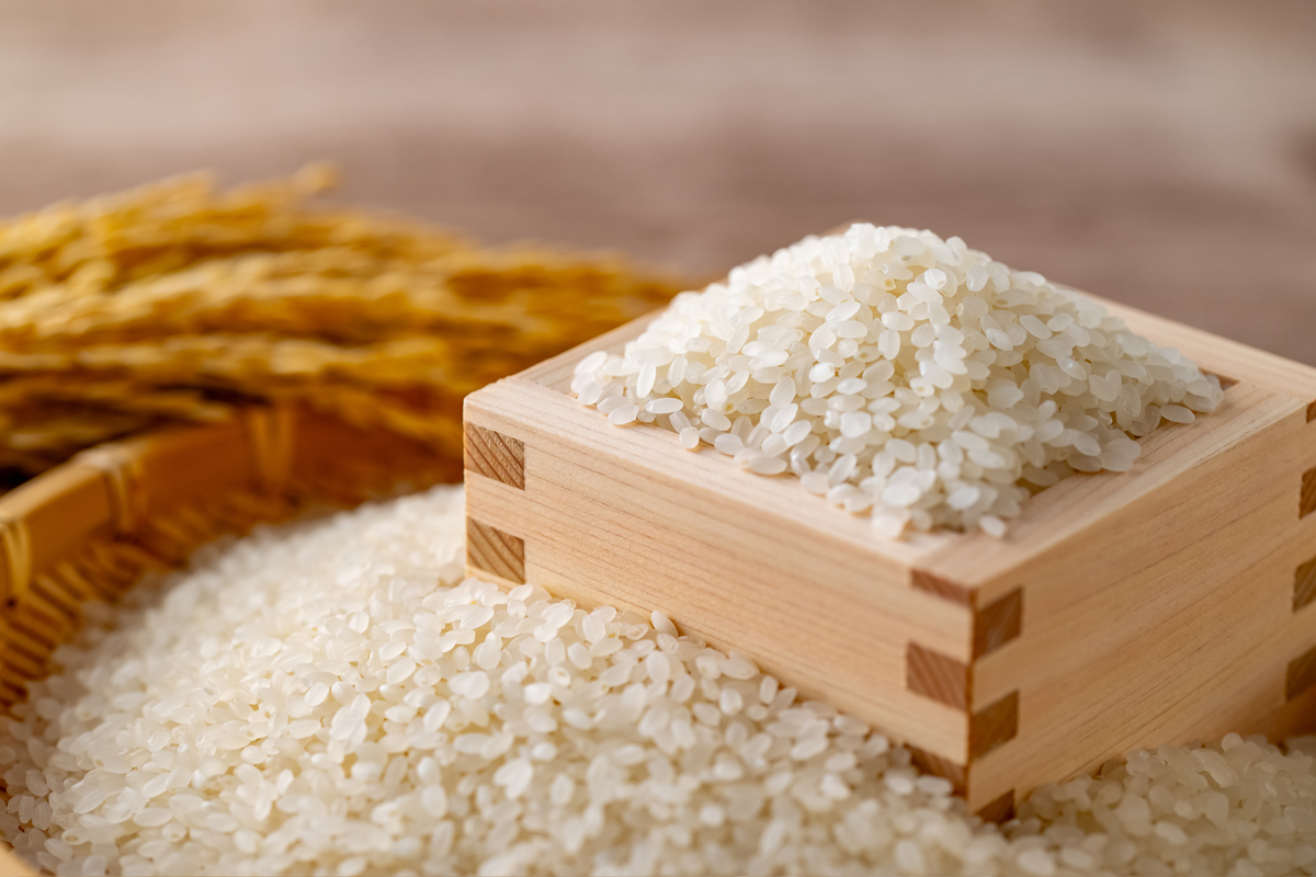 原料へのこだわり 国産米粉の使用