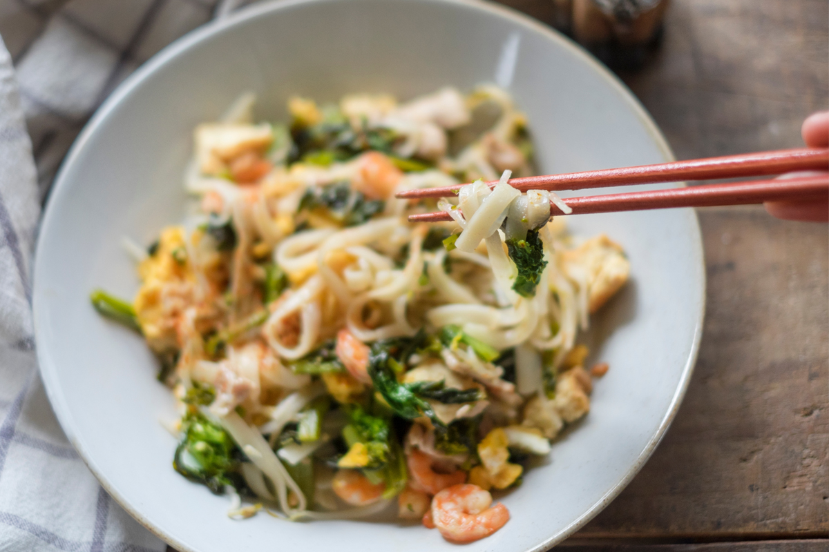 完成品へのこだわり 国産米粉の使用