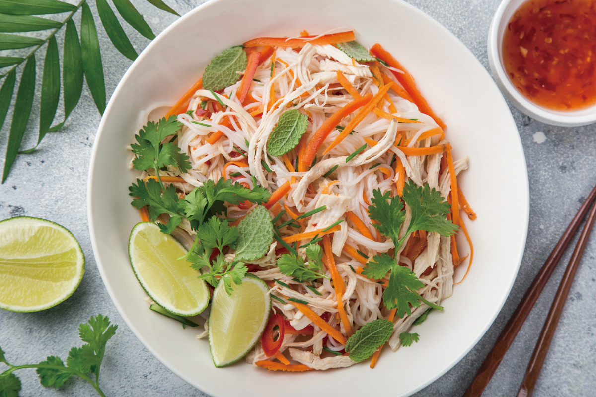 冷製米粉麺サラダ