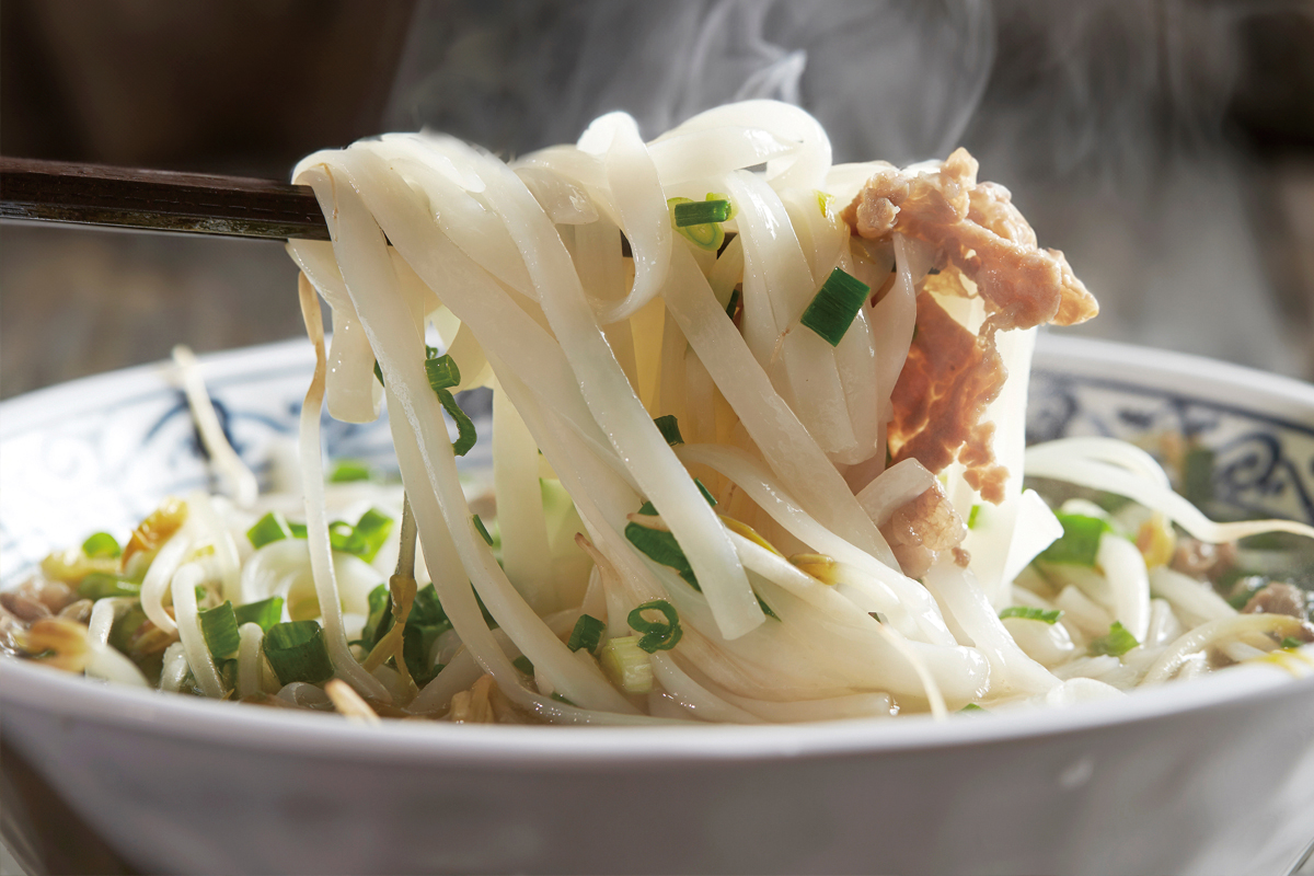 豚しゃぶ米粉麺